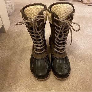 Magellan Outdoor Women’s Sweater Collar Duck Boots